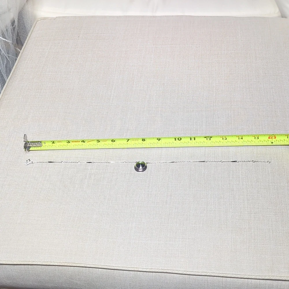 Vintage Sarah Coventry Hematite Rivoli Pendant Necklace - Silver Tone - Picture 7 of 7